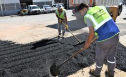 Başkan Eşki sözünü tuttu, Bornova’da asfaltlar yenilendi