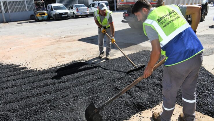 Başkan Eşki sözünü tuttu, Bornova’da asfaltlar yenilendi