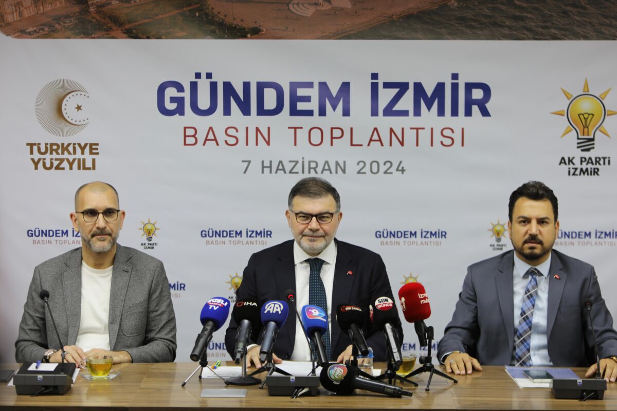 Başkan Saygılı, toplantıda; geçtiğimiz genel ve yerel seçim değerlendirmesi, İZBAN