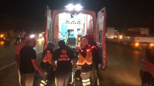 Manisa’nın Kula ilçesinde, kamyonet ile çarpışan otomobilin sürücü Yusuf G.