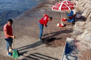 9 günlük bayram tatilinde Menderes’in turizm bölgesi doldu taştı. Menderes