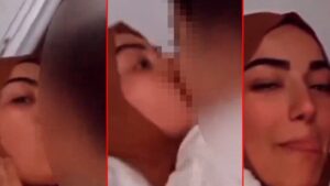 Sosyal medya platformu TikTok’ta yayımlanan ve büyük tepki çeken bir