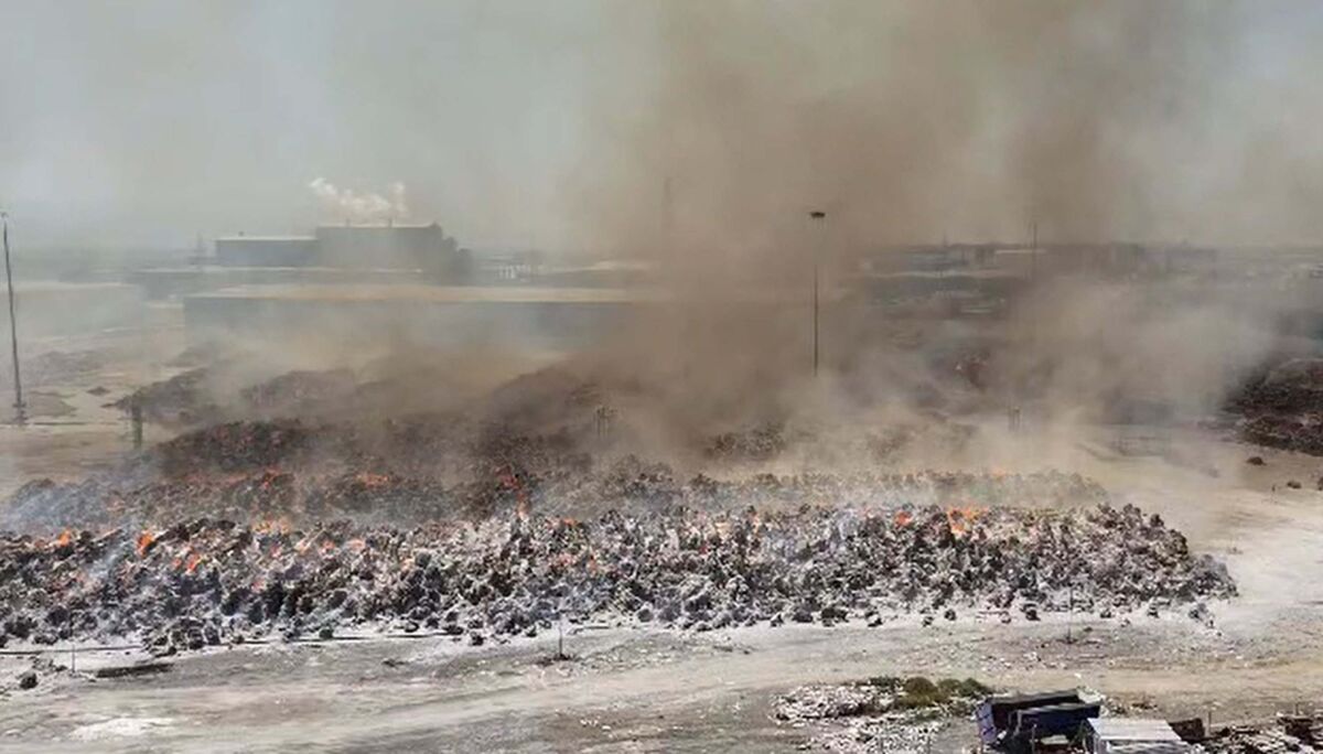 Aydın’ın Söke ilçesinde, Söke Organize Sanayi Bölgesi’nde bulunan bir kağıt
