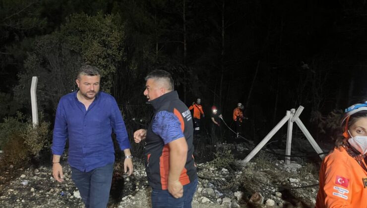 Buca’da belediye ekipleri aralıksız yangın mesaisi yaptı: Başkan Duman koordine etti