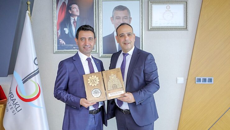 Başkan Önal Lefkoşa Türk Belediyesi Başkanı Harmancı’yı ağırladı: İşbirliği için adım atıldı