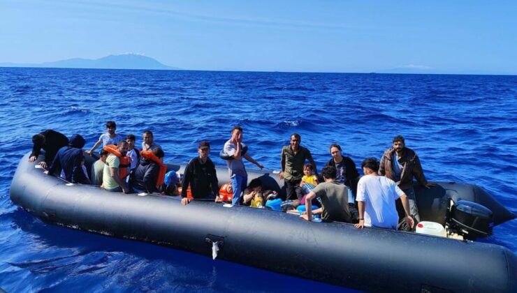 Ege sularında kaçak göçmen dramı: Sahil güvenlik  kurtardı