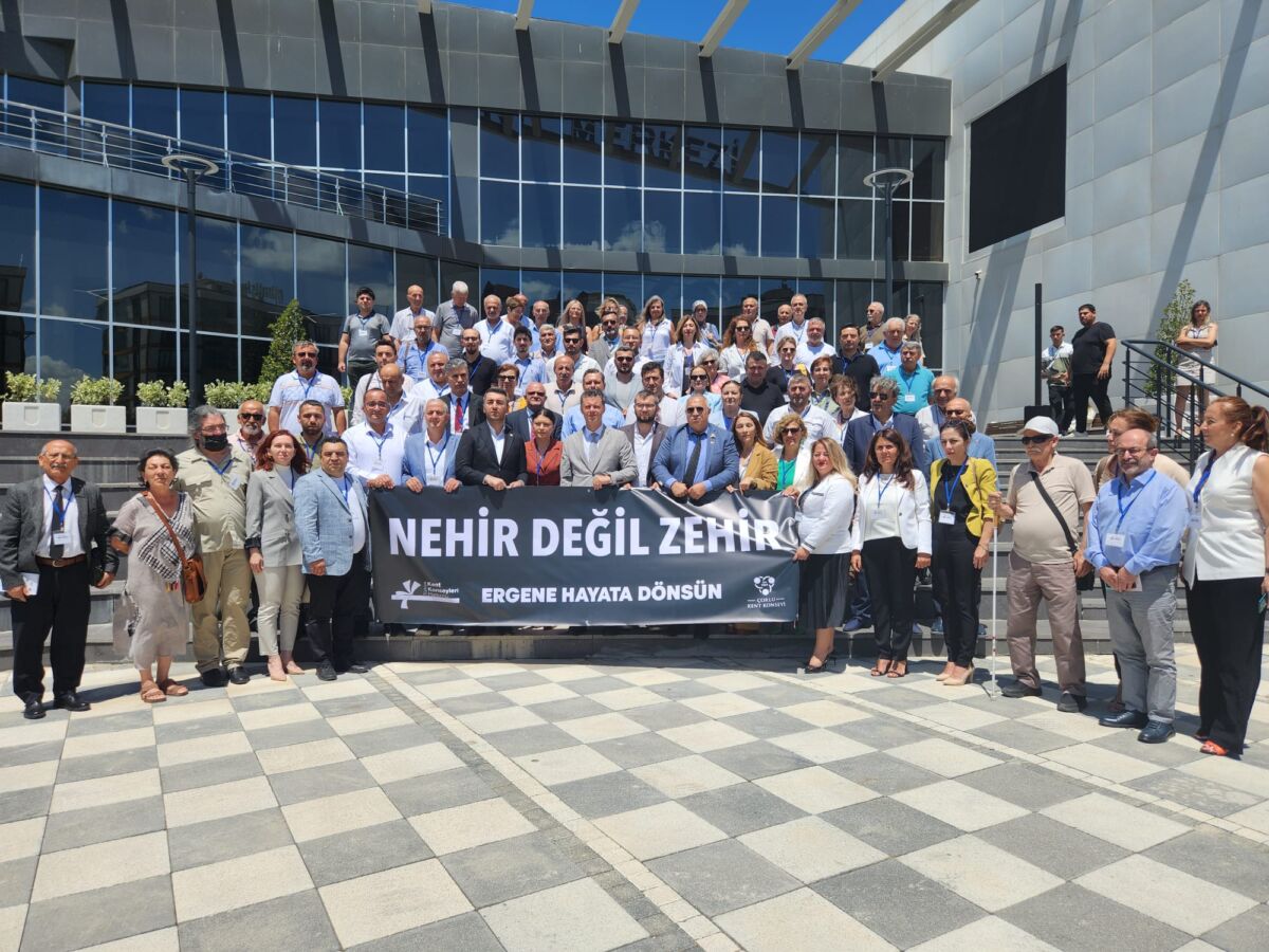 Türkiye Kent Konseyi Platformu, Genel Kurul’da Ergene Nehri’nin kirliliğine dikkat