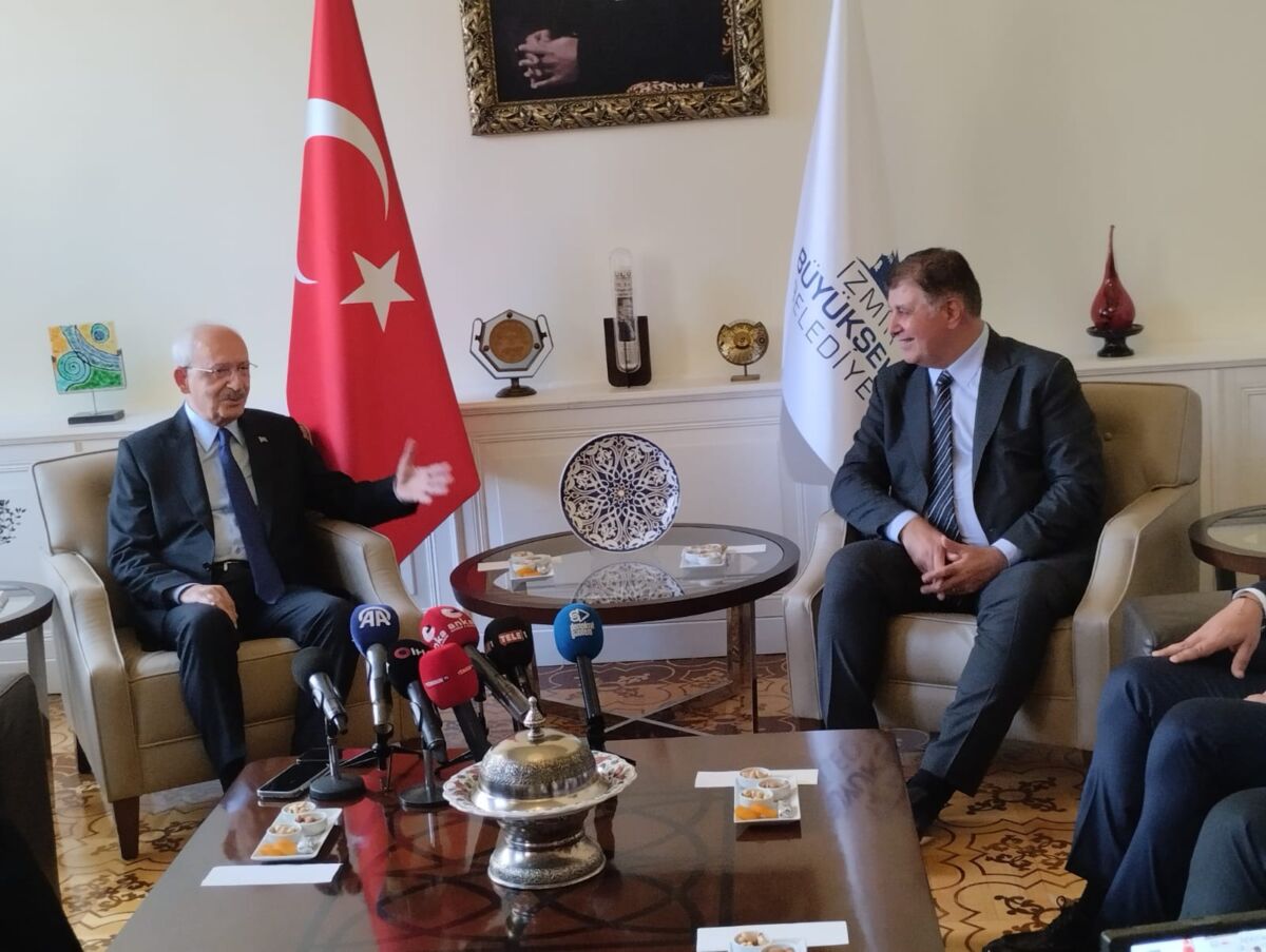 Kılıçdaroğlu’ndan Başkan Tugay’a ziyaret: ‘Ortak hedef iktidar olmak’