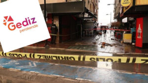 İzmir’in Konak ilçesi Alsancak semtinde yaşanan trajik olayda, sağanak yağış