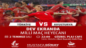Güzelbahçe Belediye Başkanı Mustafa Günay, A Milli Takımı’mızın Salı (yarın)