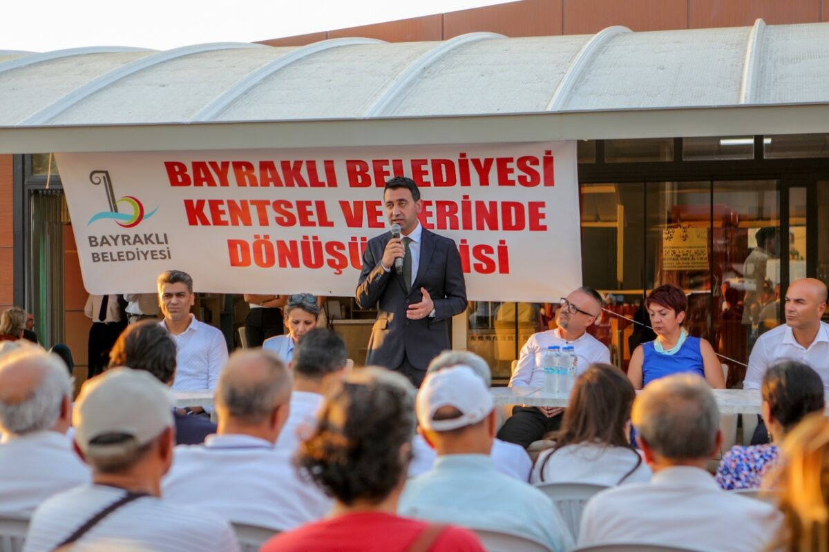 Bayraklı Belediye Başkanı İrfan Önal, seçim döneminde verdiği sözleri yerine