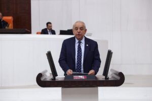 Türk Sivil Havacılık Kanun teklifi görüşmeleri sırasında söz alan CHP