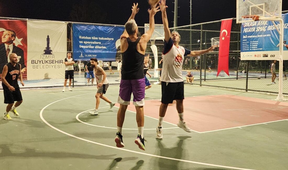 İzmir Büyükşehir Belediyesi tarafından düzenlenen kentteki en büyük sokak basketbolu
