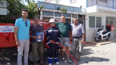 İzmir Büyükşehir Belediyesi’nin, yangınlarda ilk müdahalenin hızlı gerçekleşmesi için orman