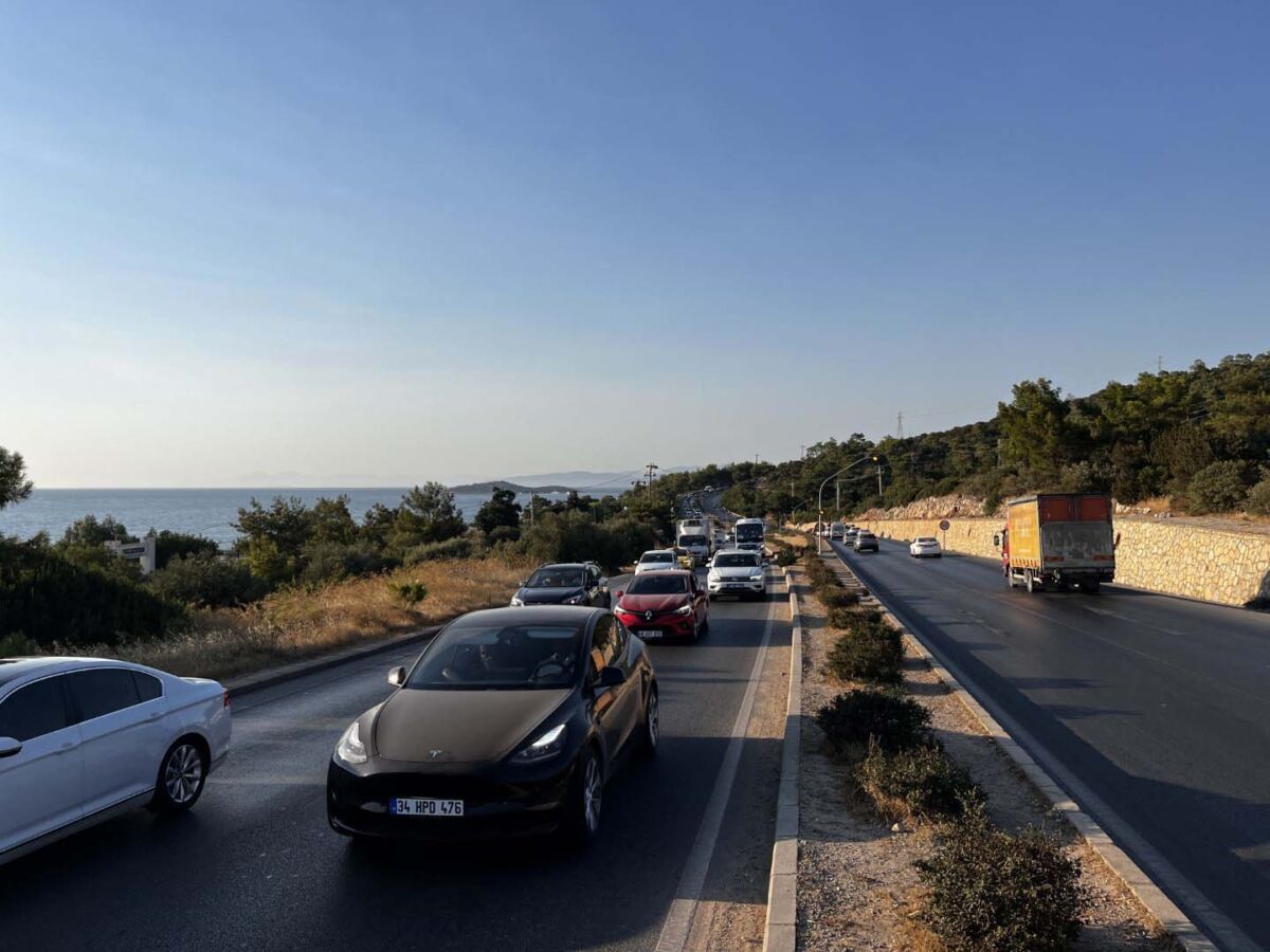 Demokrat Gündem- Muğla’nın Bodrum ilçesi, son 24 saatte tatilcilerin yoğun