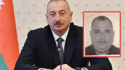 Aydın'ın Kuşadası ilçesinde, Azerbaycan Cumhurbaşkanı İlham Aliyev'in eski koruması Mahir