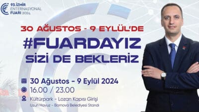 Bornova Belediyesi, 93. İzmir Enternasyonal Fuarı’nda hem Bornova Belediyesi’nin hizmet