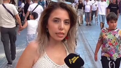 İzmir'de sokak röportajındaki sözleri nedeniyle tutuklanan Dilruba Kayserilioğlu, yaklaşık iki