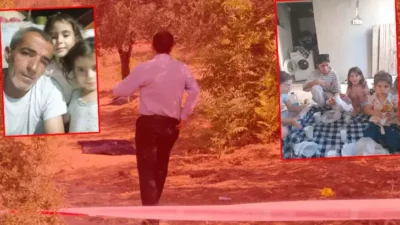 İzmir'in Bornova ilçesinde Vesih Şimşek (45), tabancayla 4 çocuğunu vurup