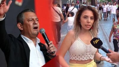 CHP Genel Başkanı Özgür Özel, sokak röportajında sarf ettiği sözler