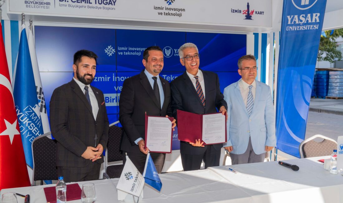 İzmir’in inovasyon ve teknoloji merkezi olması için çalışmalarını sürdüren İzmir