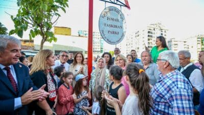Karşıyaka Belediyesi, İmbatlı Mahallesi’ne kazandırdığı parkı, geçen aylarda hayata veda