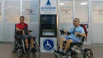 İzmir Büyükşehir Belediyesi Engelli Çalışmaları Şube Müdürlüğü Tekerlekli Sandalye Bakım