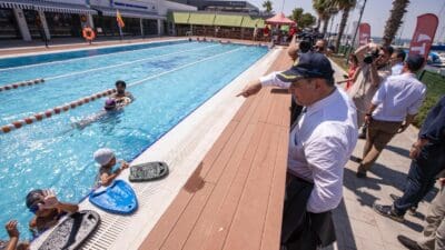 İzmir Büyükşehir Belediyesi’nin haziran ayında başlattığı yaz spor okulları büyük