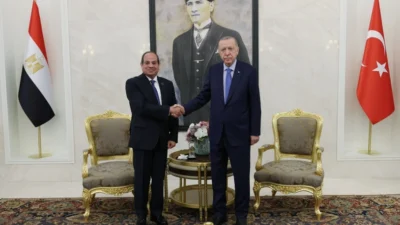 Mısır Cumhurbaşkanı Abdulfettah es-Sisi, Cumhurbaşkanı Recep Tayyip Erdoğan’ın daveti üzerine