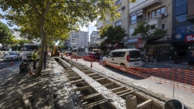 İzmir Büyükşehir Belediyesi İZSU Genel Müdürlüğü, yoğun taşıt trafiğine maruz
