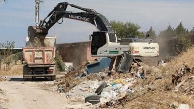 Menderes Belediyesi, İzmir Büyükşehir Belediyesi ile birlikte çevre kirliliğine karşı