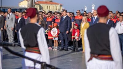 İzmir Büyükşehir Belediye Başkanı Dr. Cemil Tugay, 101’inci İtfaiye Haftası’nın