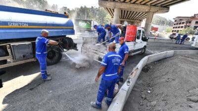 İzmir Büyükşehir Belediyesi, otogar çevresinde uzun yıllardır devam eden trafik