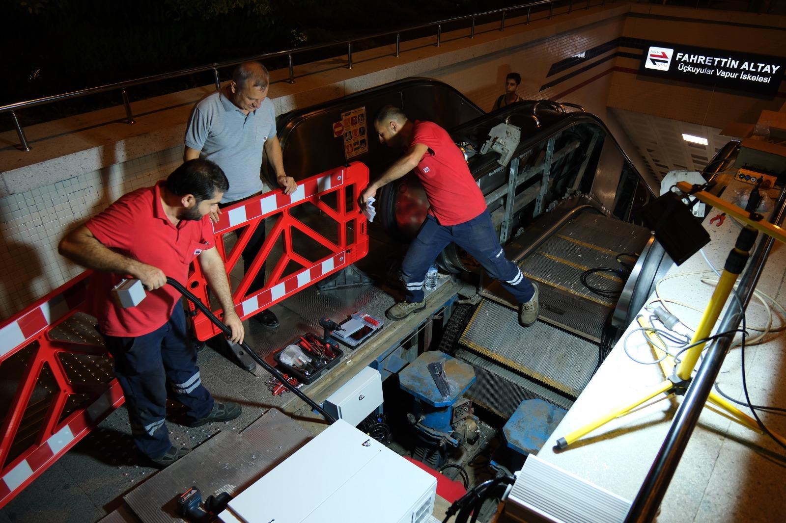 İzmir Büyükşehir Belediyesi’nin yürüyen merdiven ve asansör kazalarına kalıcı çözüm