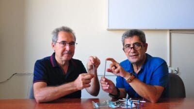Manisa'da, iki profesör tarafından geliştirildikten sonra patenti alınan ve şu