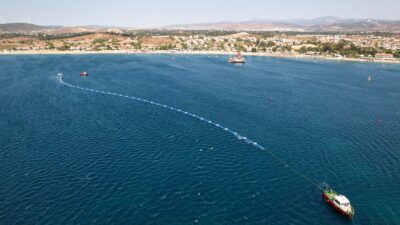 Çevreci yatırımlarıyla öne çıkan İZSU Genel Müdürlüğü Seferihisar’da yapımına devam