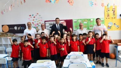 Çiğli Belediye Başkanı Onur Emrah Yıldız, yeni eğitim öğretim döneminin