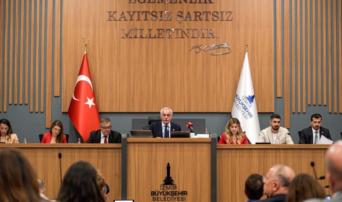 İzmir Büyükşehir Belediye Meclisi’nde oy çokluğu ile uygun bulunan karara