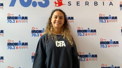 İzmir Büyükşehir Belediyesi Spor Kulübü triatloncusu İpek Öztosun, Sırbistan’da düzenlenen