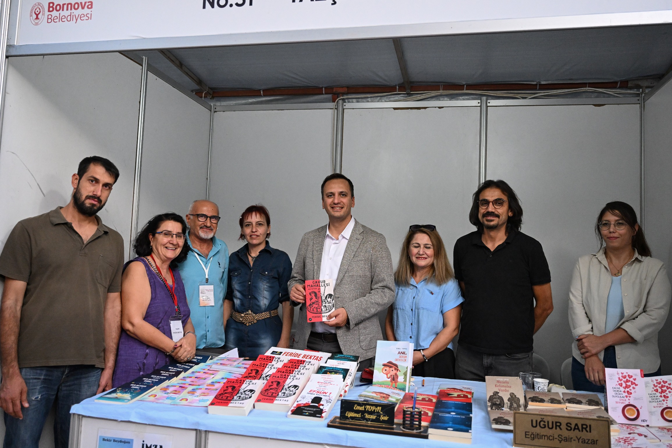 Bornova Belediyesi’nin bu yıl beşinci kez düzenlediği "Homeros’un Bornova’sında Kitap