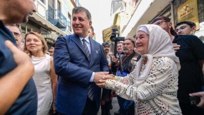 İzmir Büyükşehir Belediye Başkanı Dr. Cemil Tugay, 9 Eylül kutlamaları