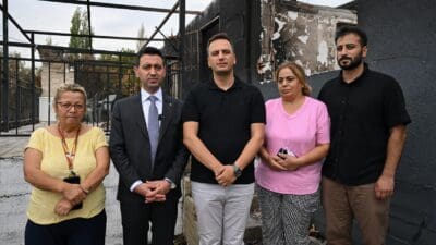 Ağustos ayının ortasında Yamanlar Dağı’nda başlayan ve Bayraklı Doğançay Mahallesi’nde