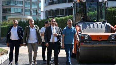 Bornova Belediyesi, Karacaoğlan Mahallesi ile Kazım Dirik Mahallesi arasındaki ulaşımı