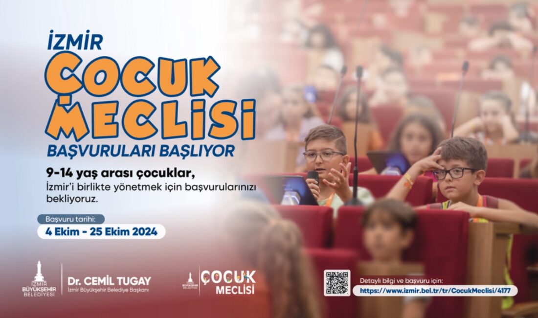 Çocuk dostu kent olma hedefiyle çalışmalarını sürdüren İzmir Büyükşehir Belediyesi’nin