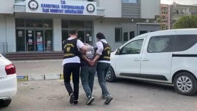 İzmir’in Karşıyaka ilçesinde 103 hırsızlık suçundan kesinleşmiş 107 yıl 9