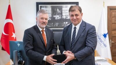 İzmir Büyükşehir Belediye Başkanı Dr. Cemil Tugay, Norveç’in Ankara Büyükelçisi