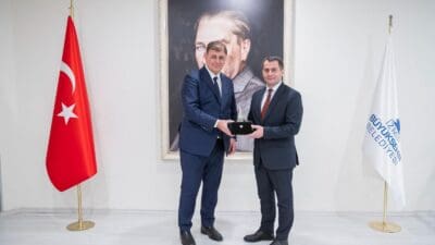 İzmir Büyükşehir Belediye Başkanı Dr. Cemil Tugay, Kuzey Makedonya İstanbul