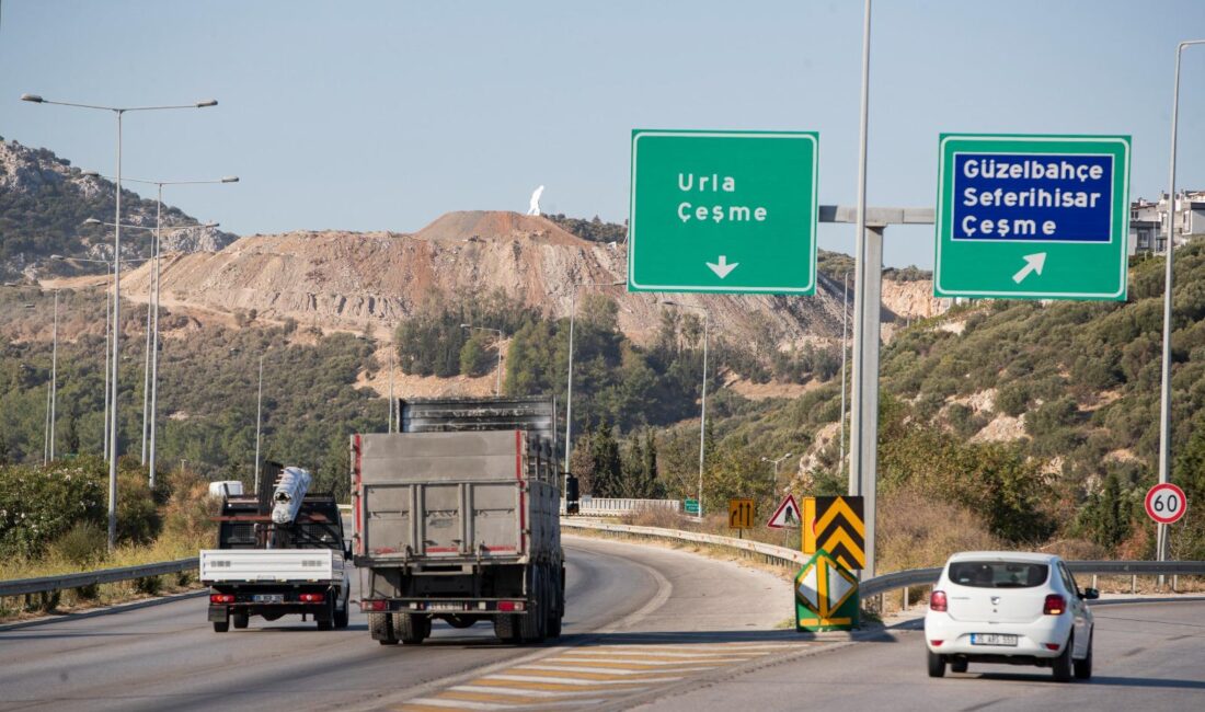İzmir Büyükşehir Belediyesi, Güzelbahçe ve Urla arasındaki tepeden İzmir’i selamlayan