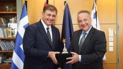 İzmir Büyükşehir Belediye Başkanı Dr. Cemil Tugay, Yunanistan’ın Selanik kentinde