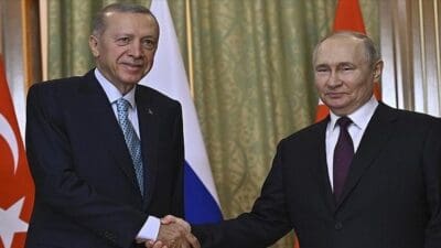 Rusya Devlet Başkan Yardımcısı Yuri Uşakov, Rusya Devlet Başkanı Vladimir